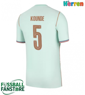 Frankreich Jules Kounde #5 Replik Auswärtstrikot WM 2026 Kurzarm